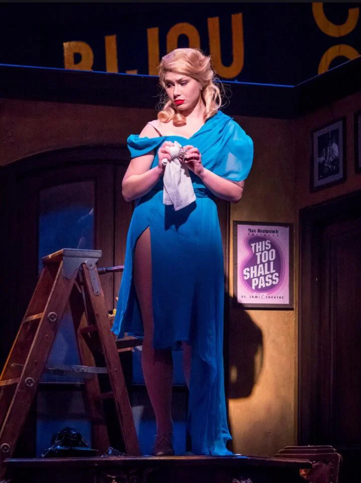 Annie as Ulla in The Producers at Montclair State University