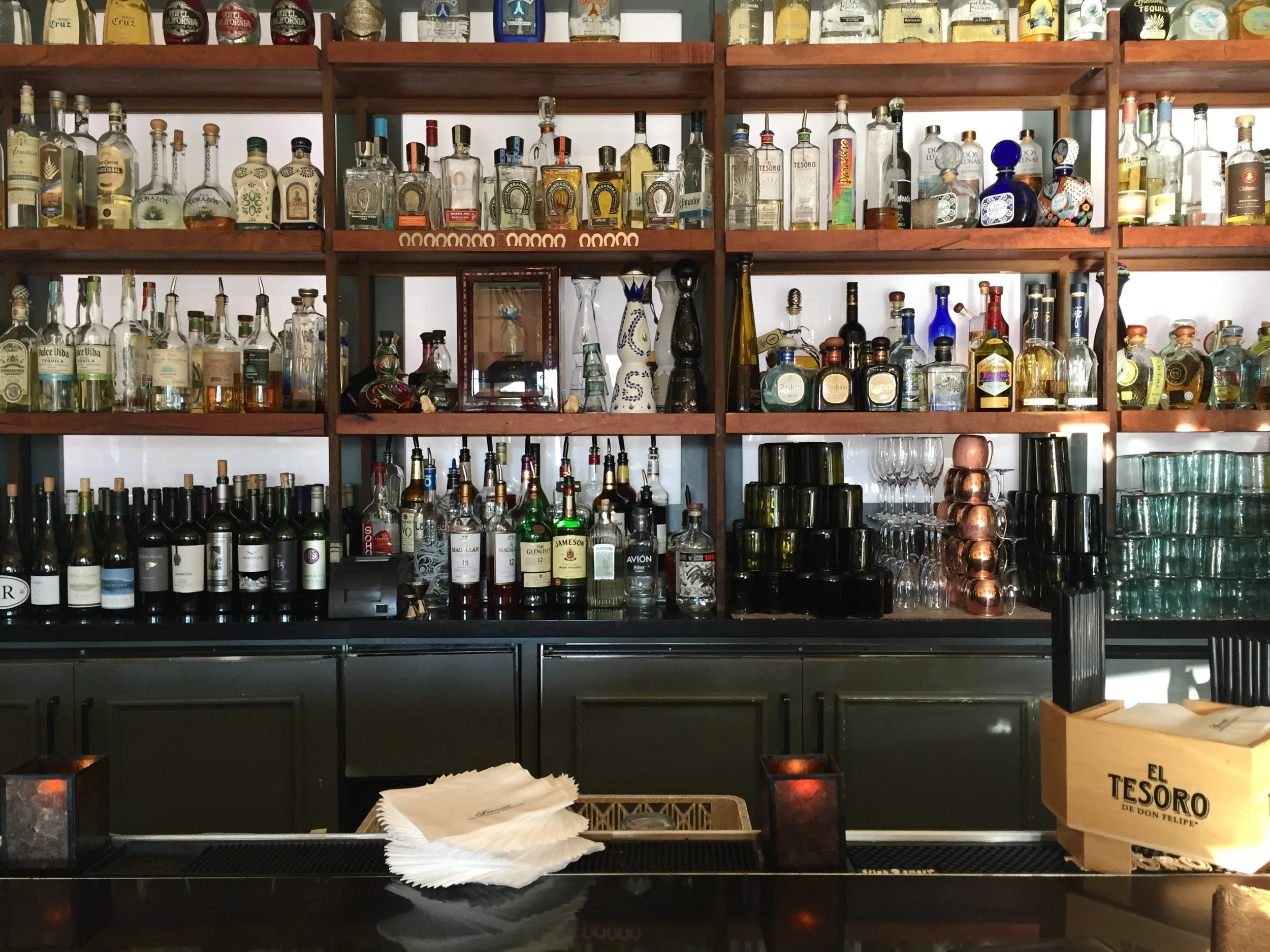 Richard Sandoval's amazing La Hacienda restaurant. Tip: be sure to make reservations, as this place is super popular. Or... do what we did, and sit at the bar.