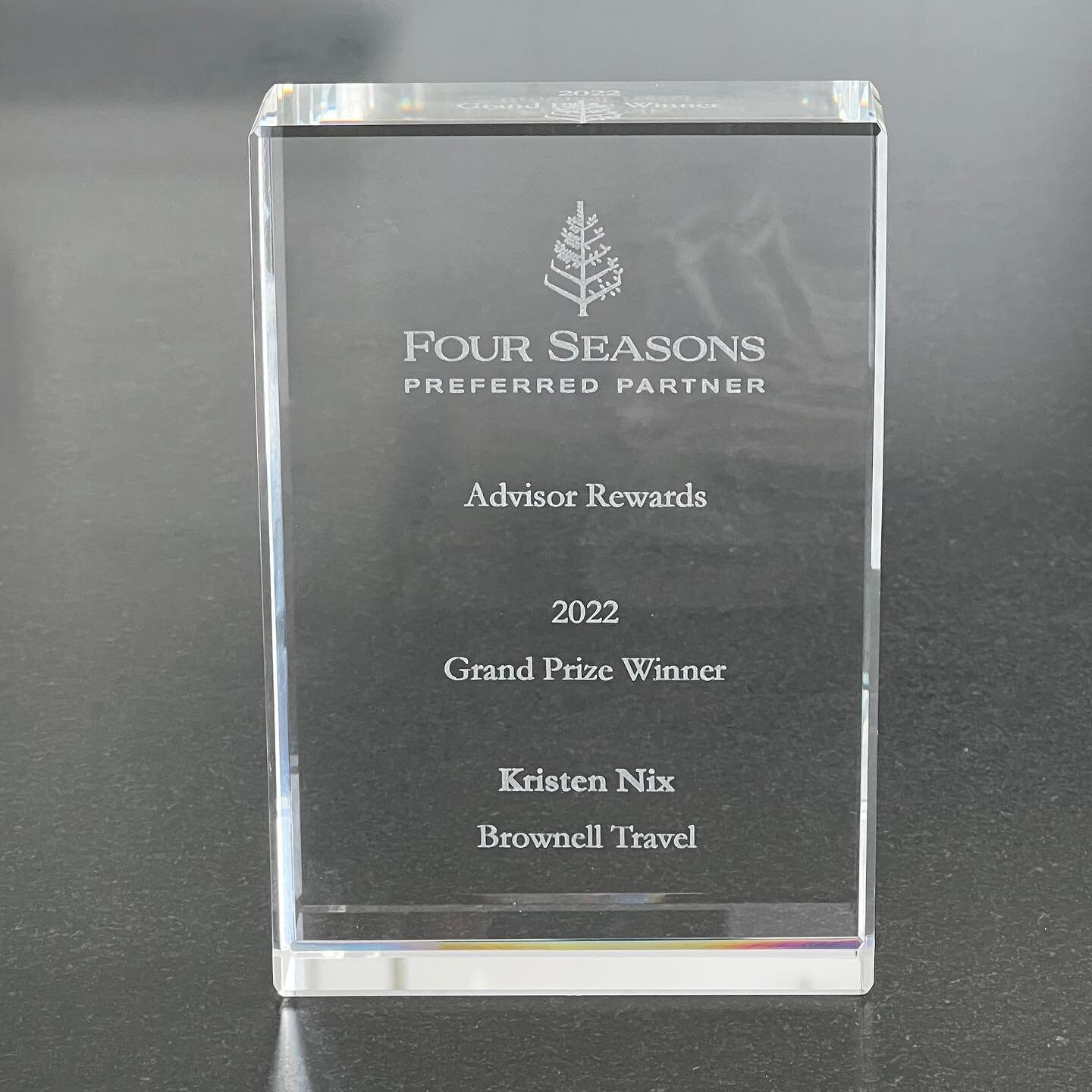 Did you know... that's two in a row✨

I am incredibly honored and proud to be recognized again as one of the top-producing Four Seasons Preferred Partner advisors worldwide.

Thank you, thank you, thank you to all of my amazing clients, and to the un