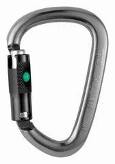 Aluminum Carabiner, Petzl William Ball H-frame 3 stage auto-lock