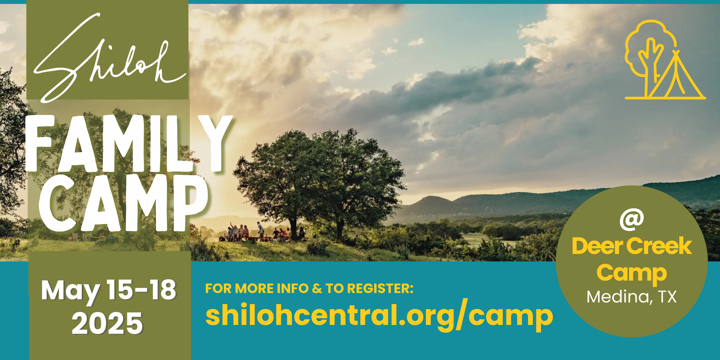 REGISTRATION NOW OPEN! Family Camp 2025