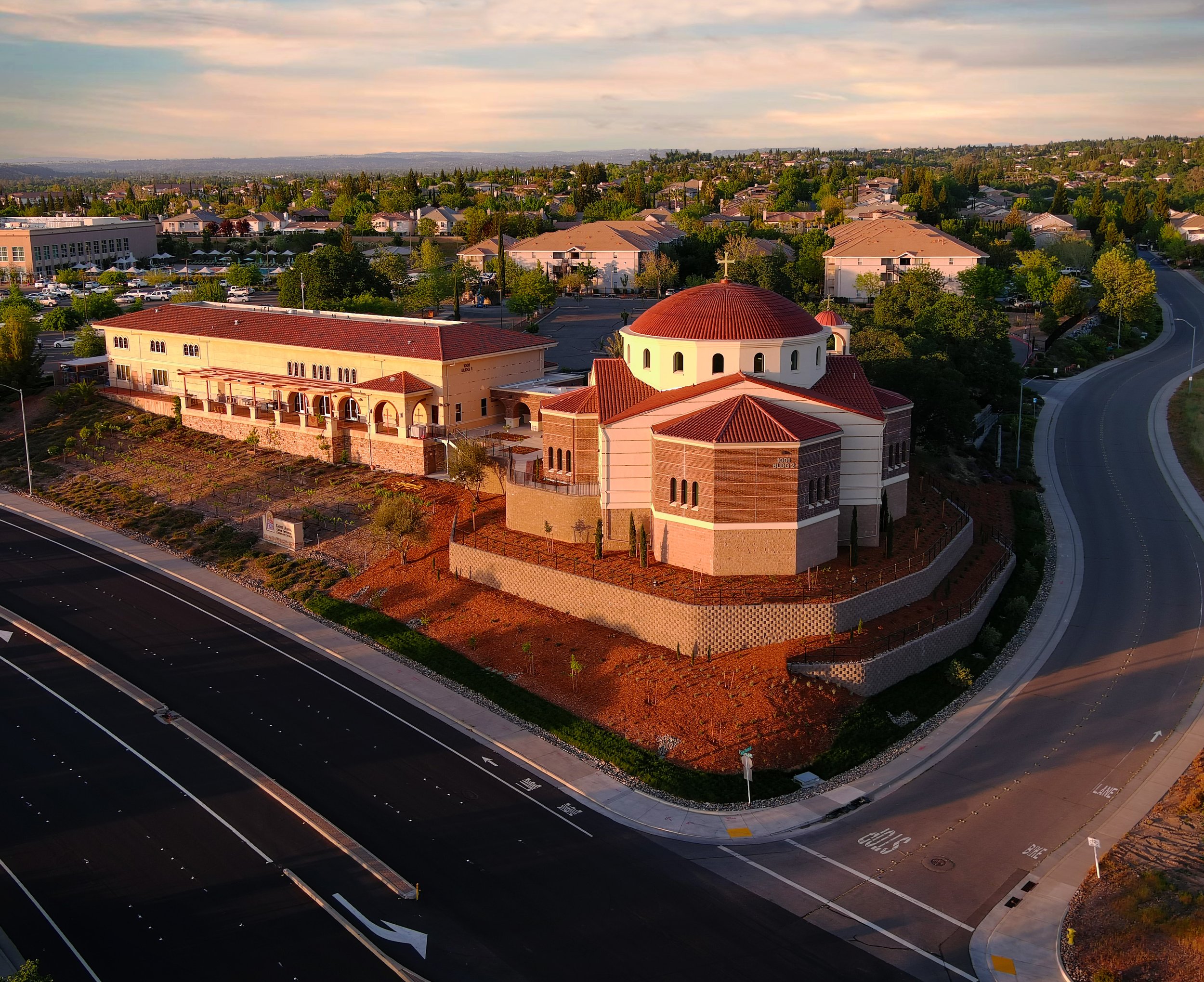 St Anna Greek Orthodox Church Sunset Crop 4.jpg