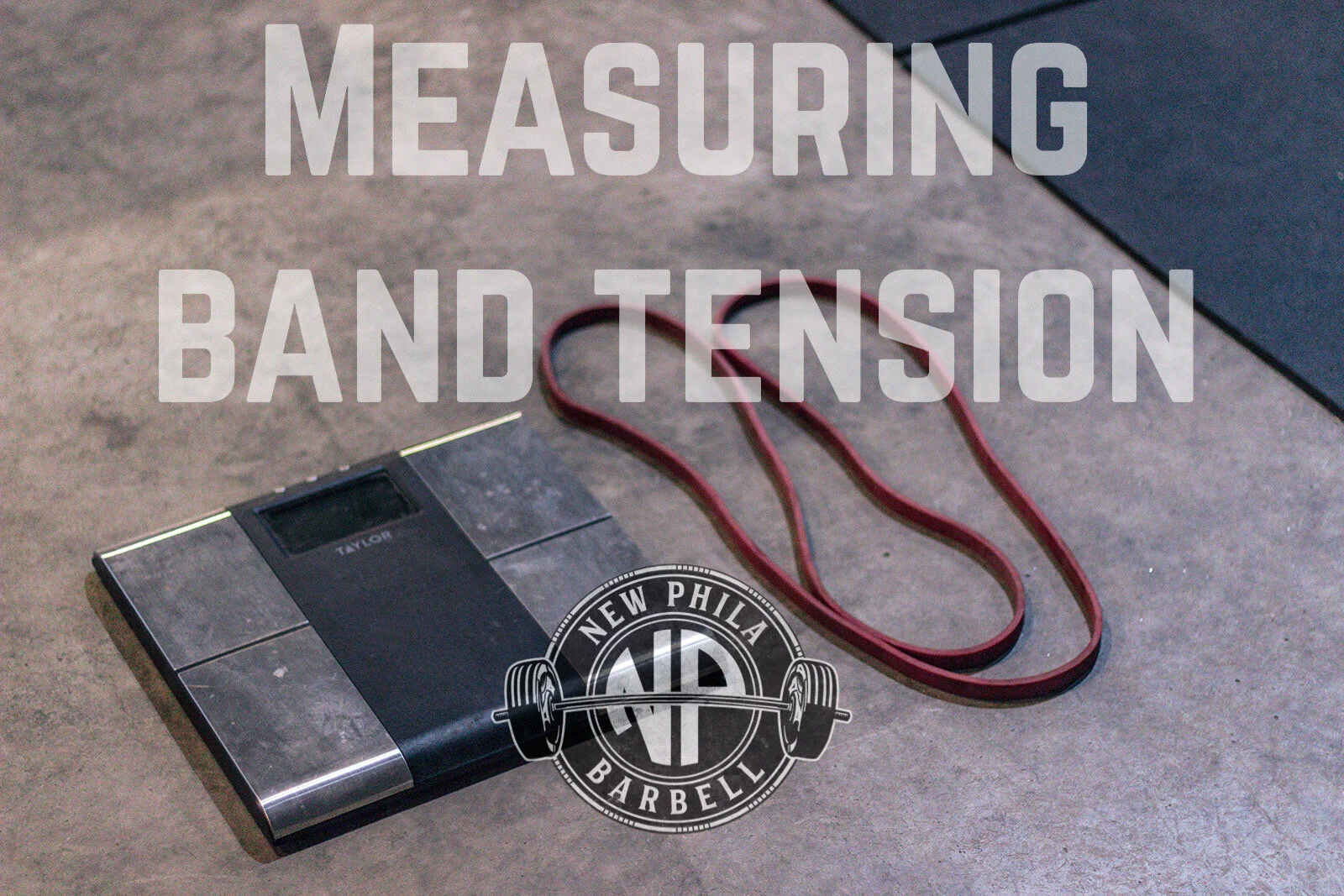 MEASURING BAND TENSION