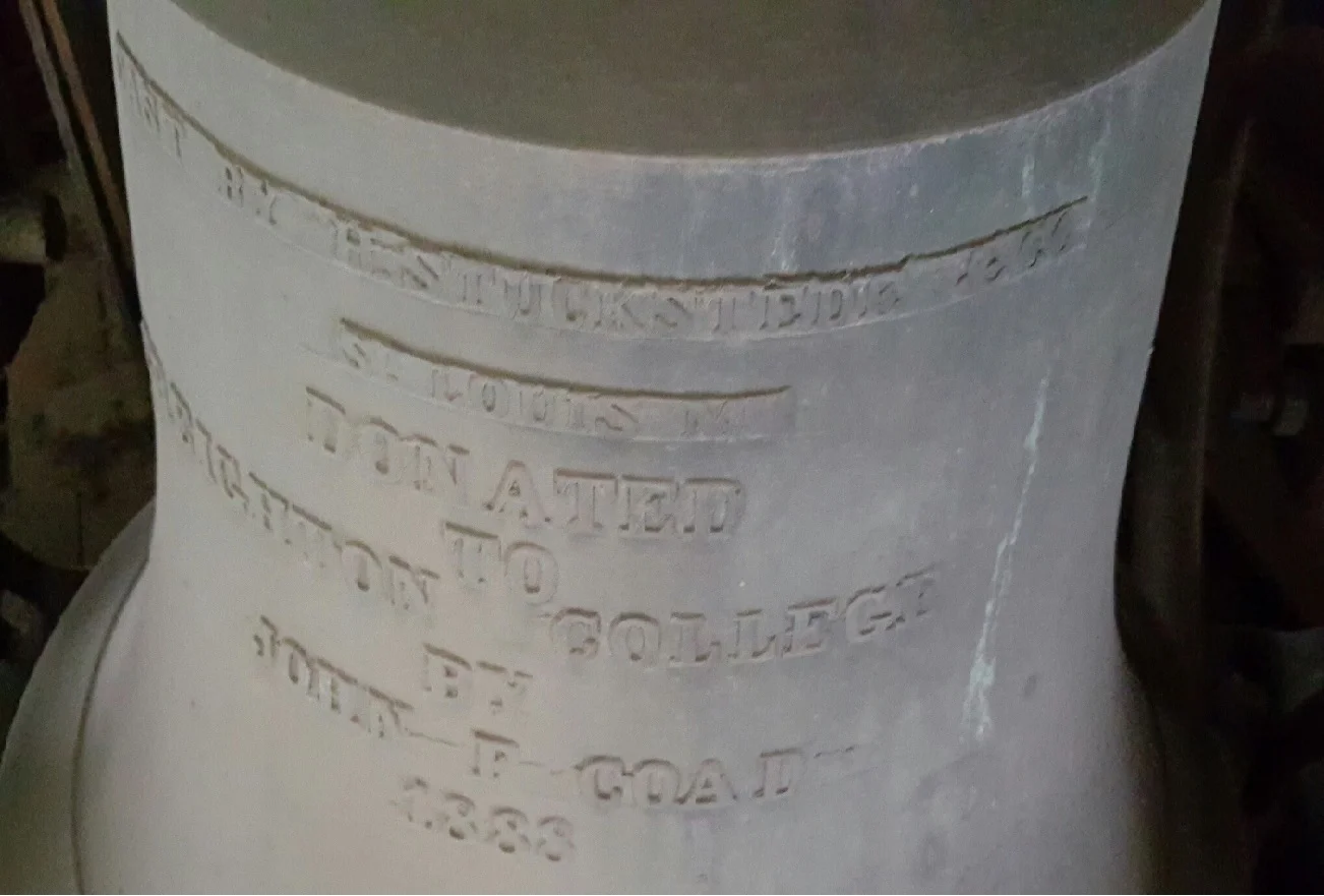 bell in west tower 