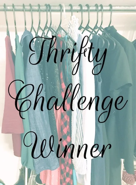June's Thrifty Challenge Winner