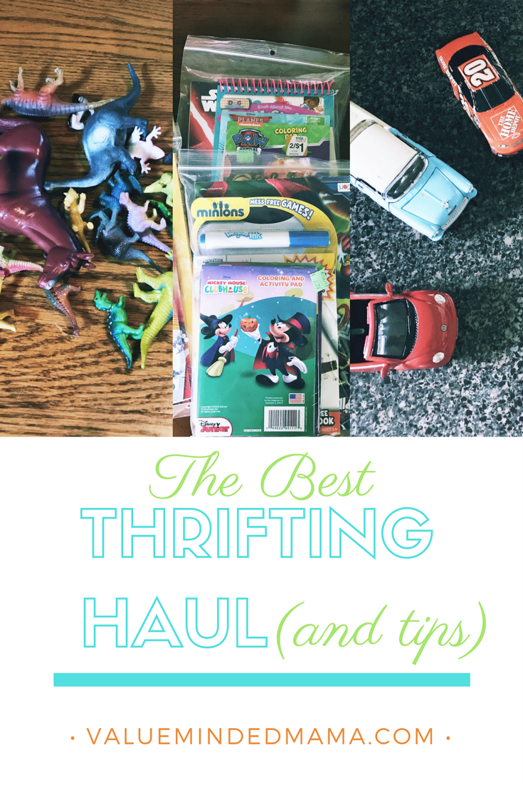 The Best Thrifting Haul (and Tips)