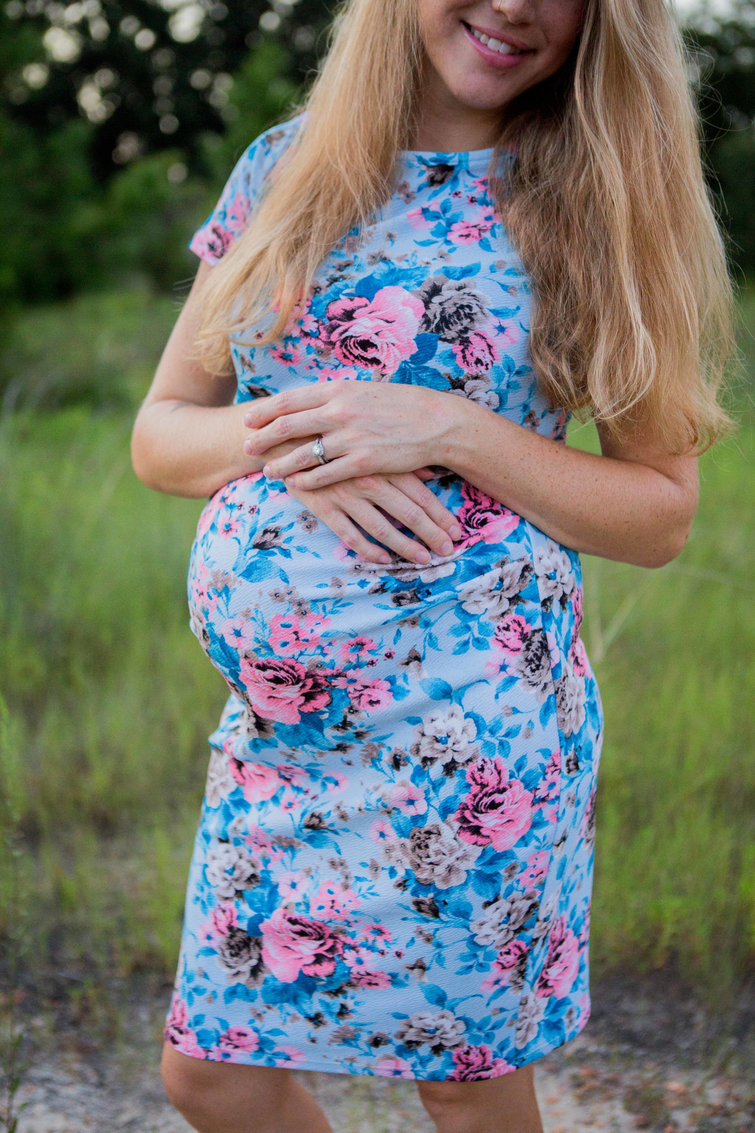 The Prettiest Floral Maternity Dresses  Value Minded Mama