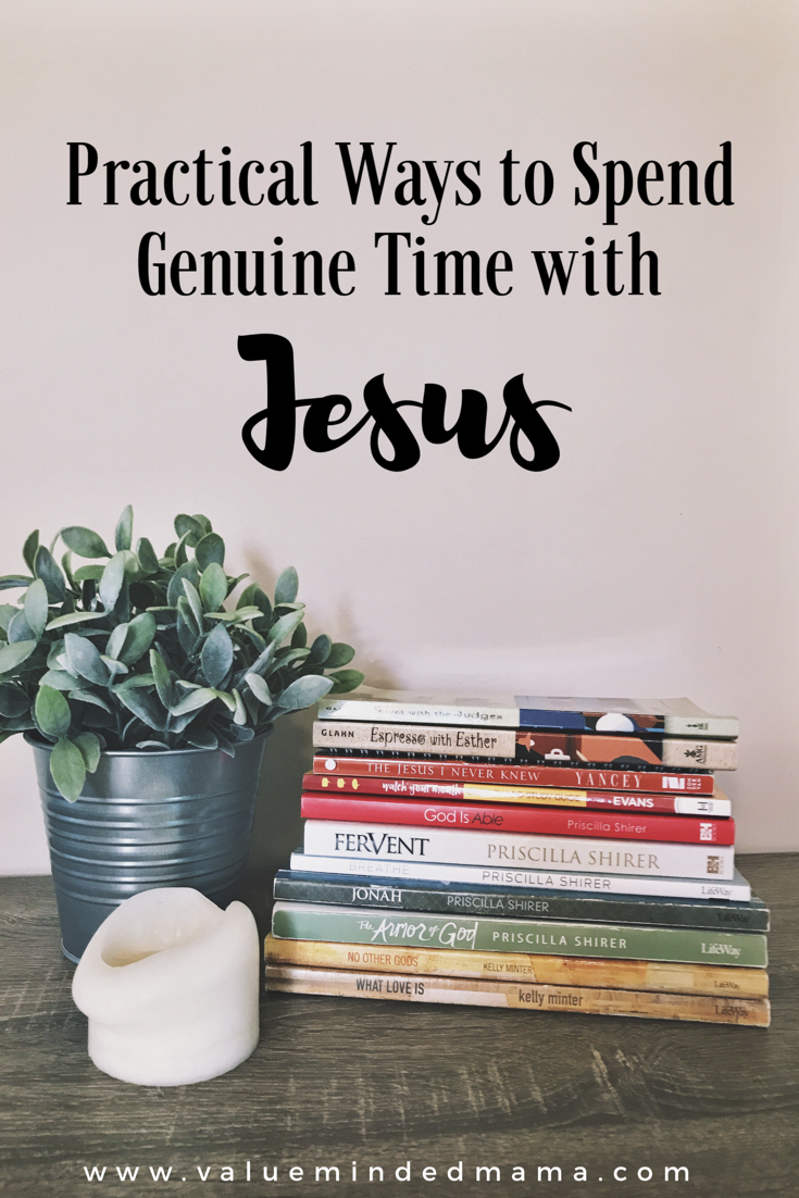 Practical Ways to Spend Genuine Time with Jesus 