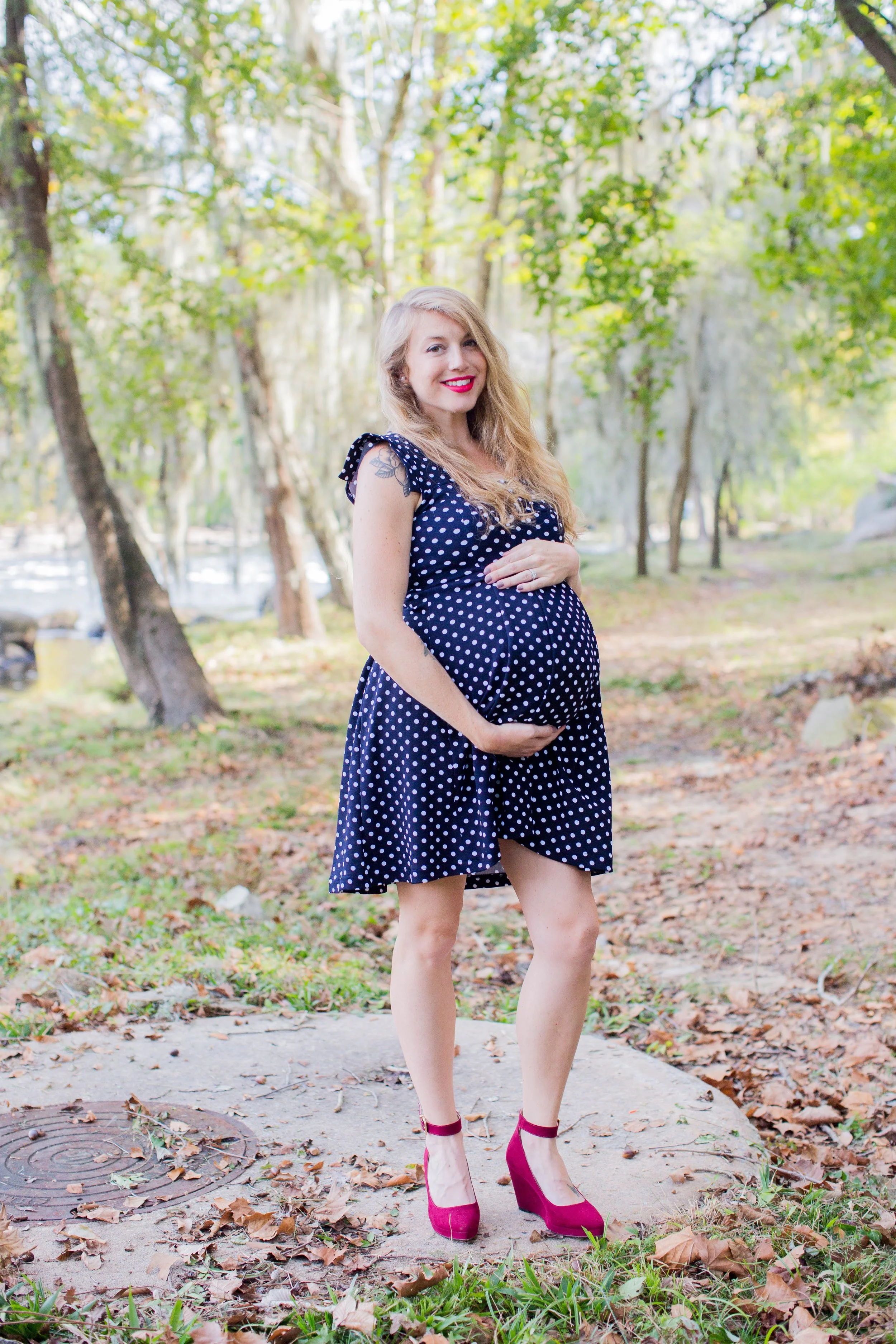Never mind how huge I am... I'm growing a tiny human
