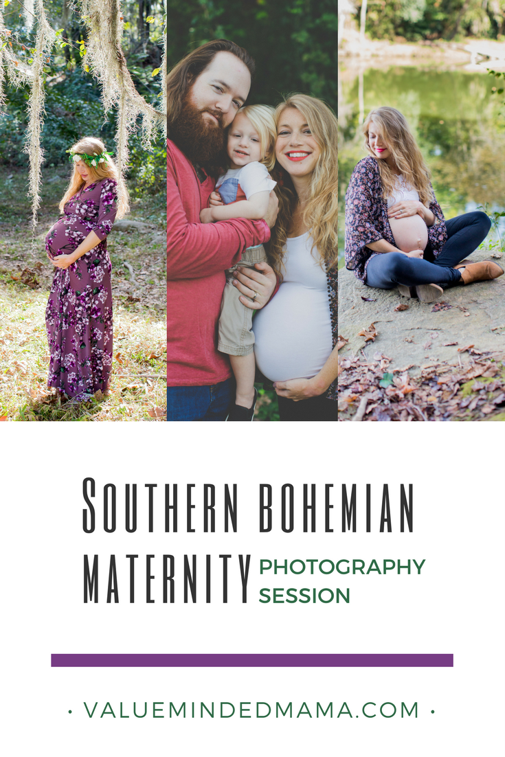 My Southern Bohemian Maternity Photography Session