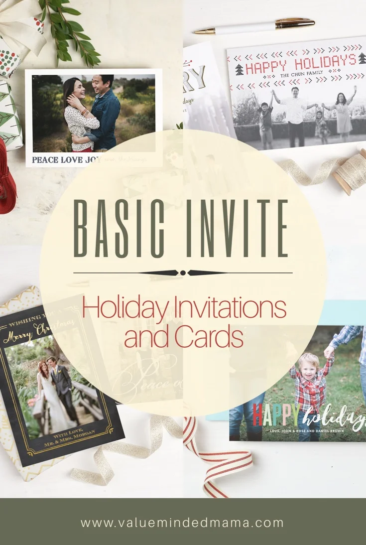 Basic Invite: Holiday Invitations and Cards