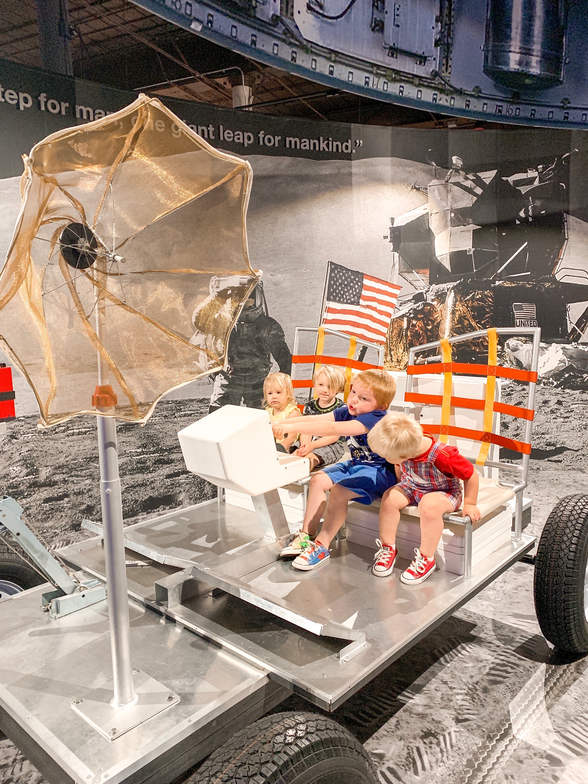 Meeting friends at the SC State Museum was a fun way to spend the summer and celebrate Space Week!