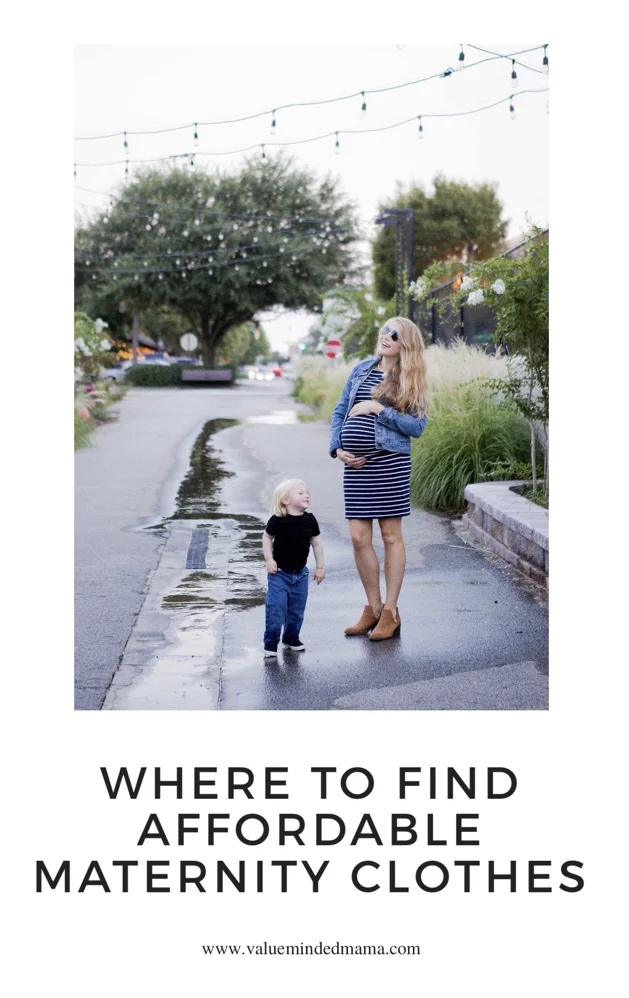 Where to Find Affordable Maternity Clothes