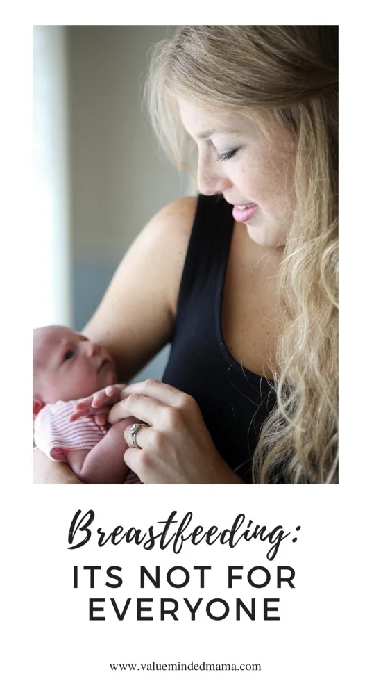 Breastfeeding, It's Not for Everyone