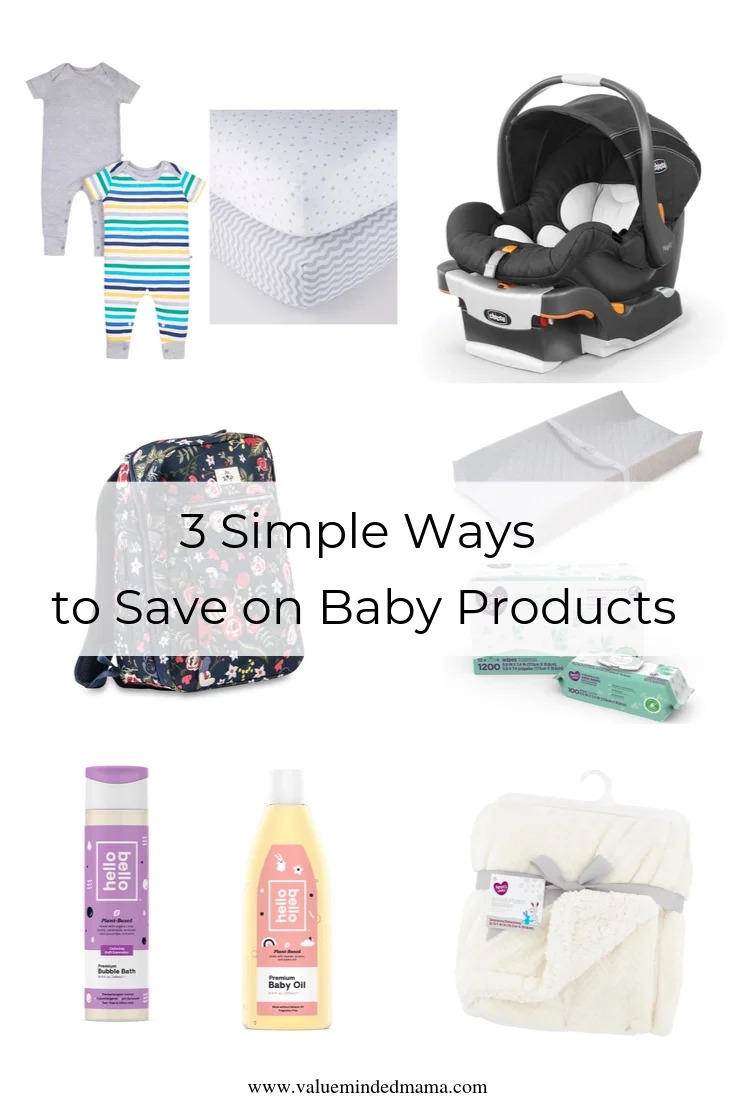 Three Simple Ways to Save on Baby Products