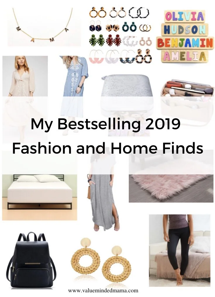 My Bestselling 2019 Fashion and Home Finds