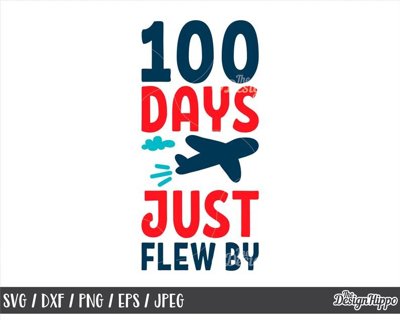 100 Days Of Play  100 Days of School SVG Designs