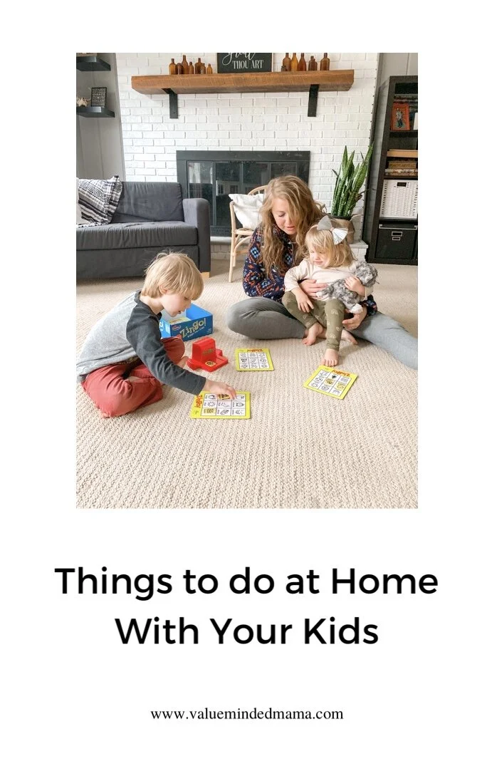 Things to do at Home With Your Kids