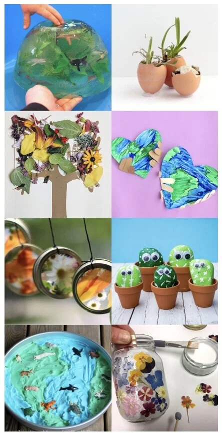 Creative Nature Crafts for Families to Celebrate Earth Day!