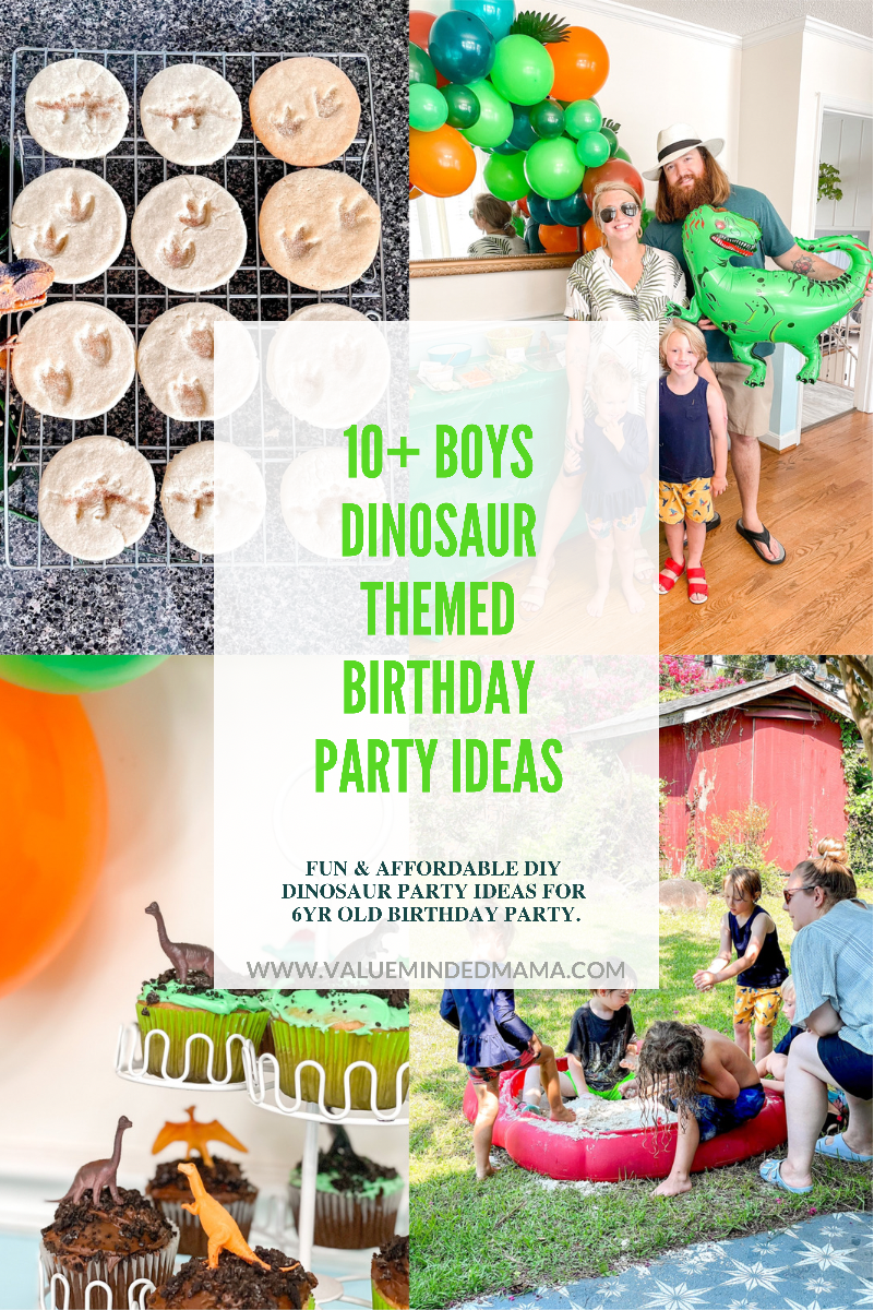 How to throw an Easy Dinosaur Party - Dinosaur Party Ideas - Big