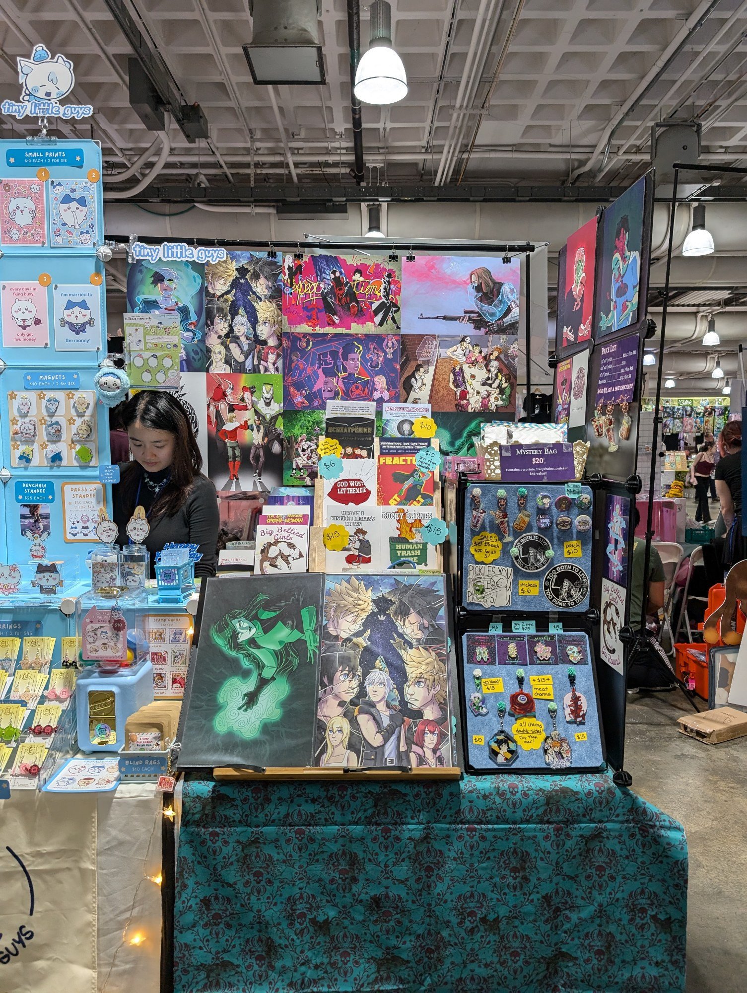 table layout example - anime boston 2025 (half-table)