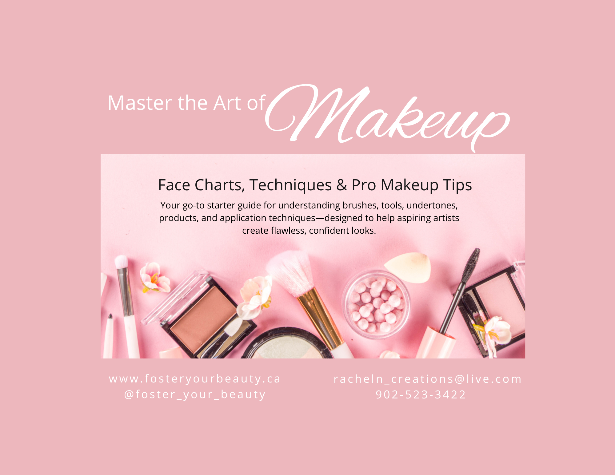 Master The Art of Makeup - Digital Download Workbook