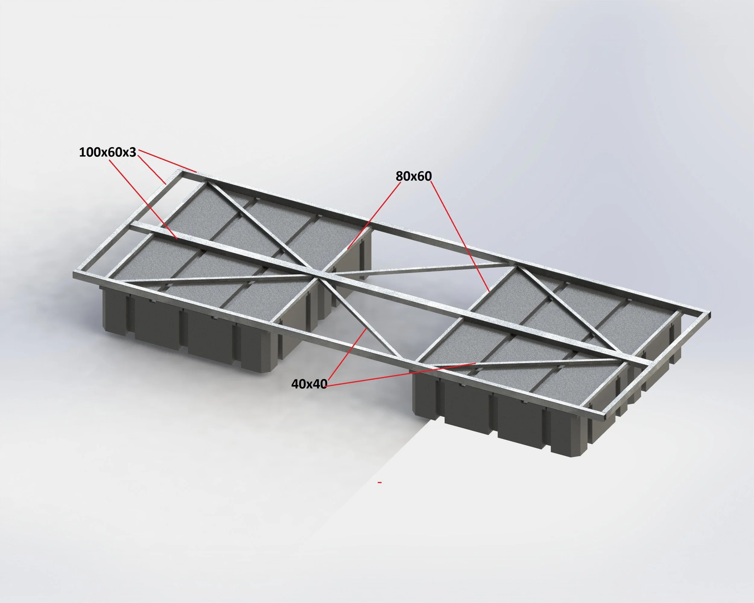 Rectangular Pontoon Simply Join Us — Matrix Pontoons