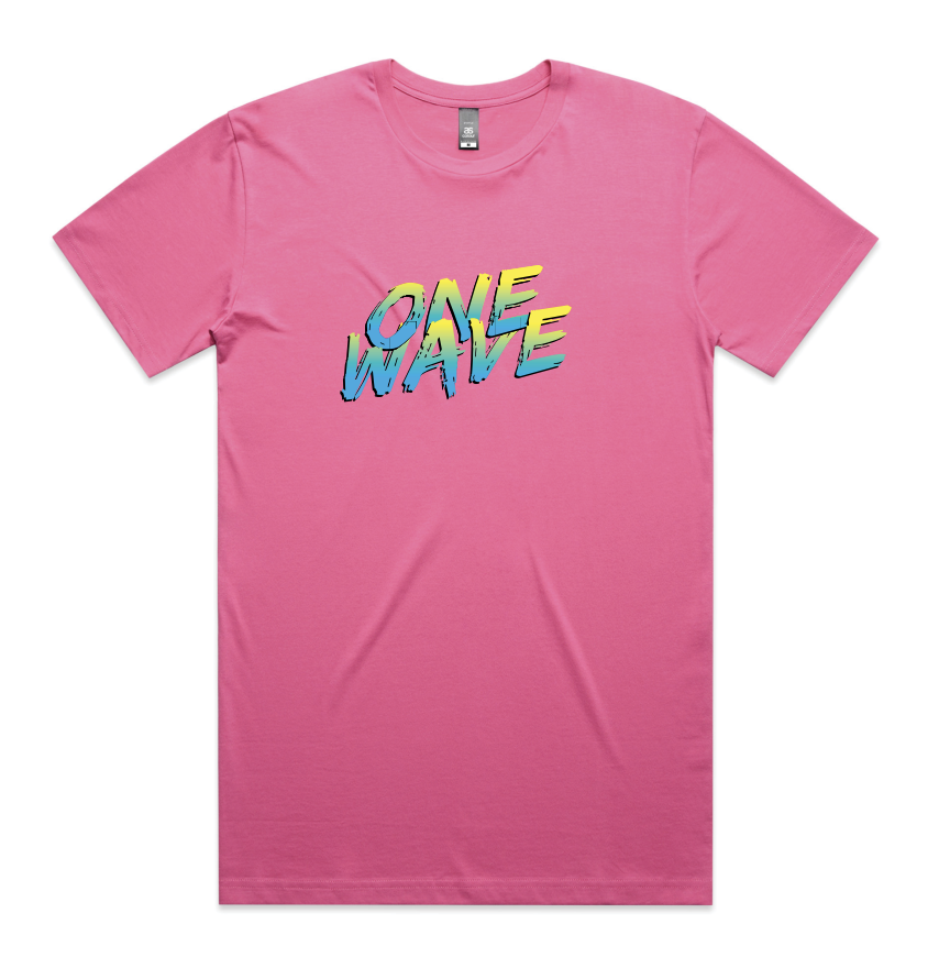 OneWave Fluro Tee - Pink