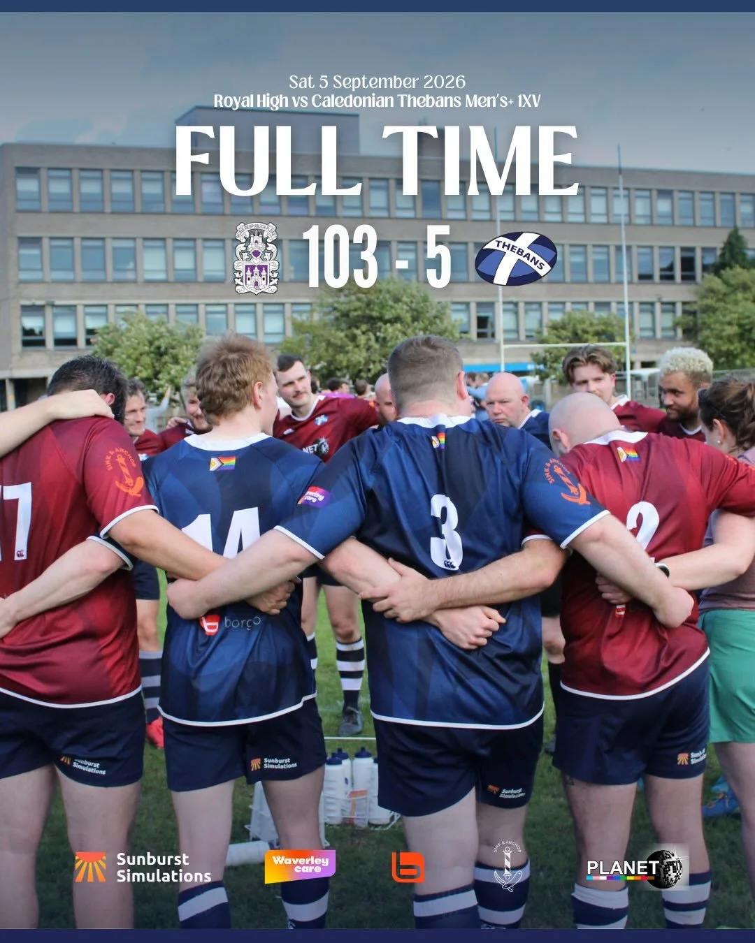 The scoreline is the scoreline. But what it doesn&rsquo;t show is the hours of hard work in pre-season on and off the pitch, the coaches and Committee members that gave up their time so we could play a game of rugby, the players who played their firs