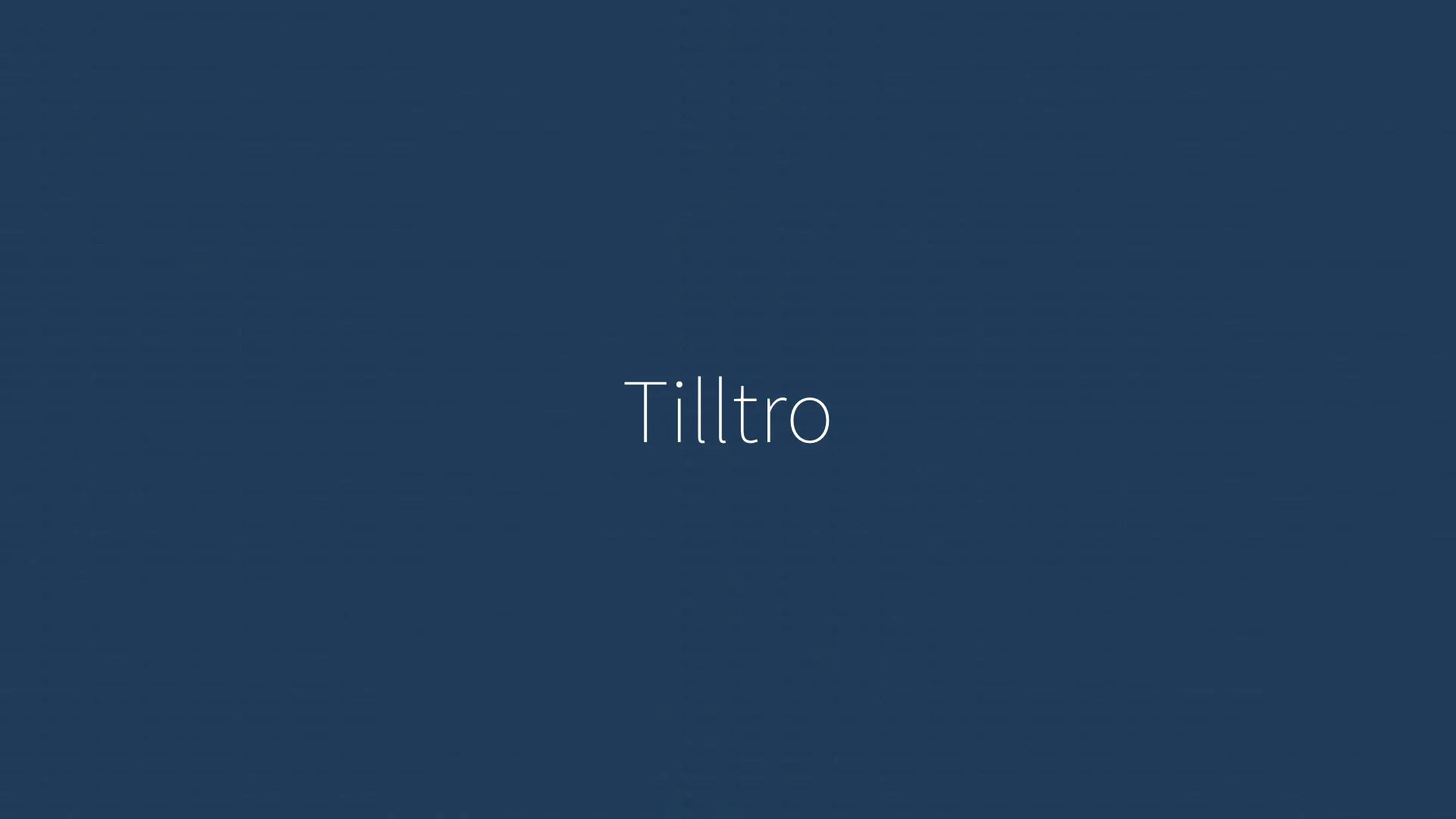 9. Tilltro