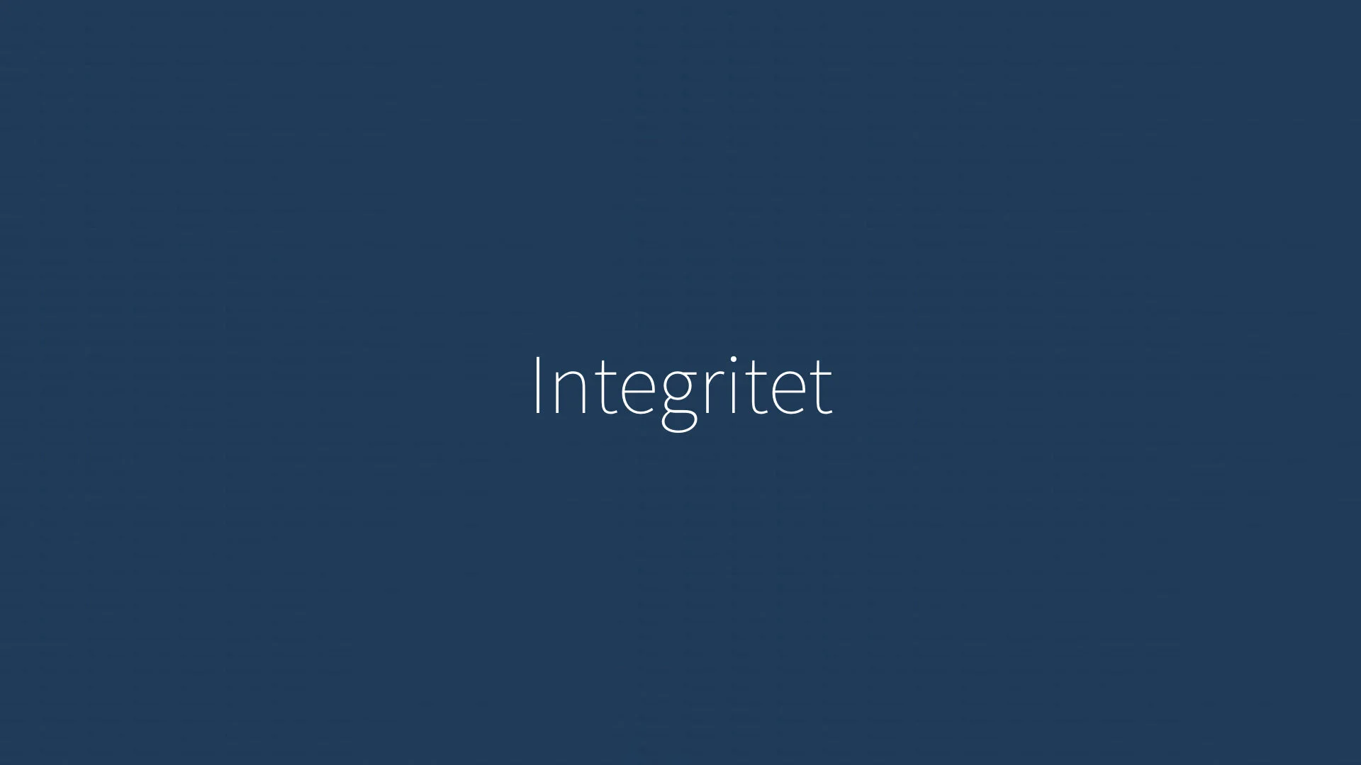 14. Integritet