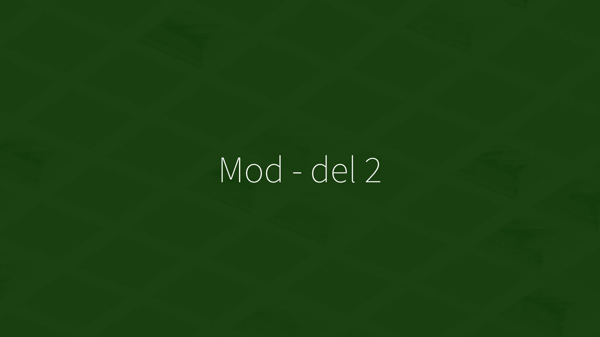 16. Mod - del 2