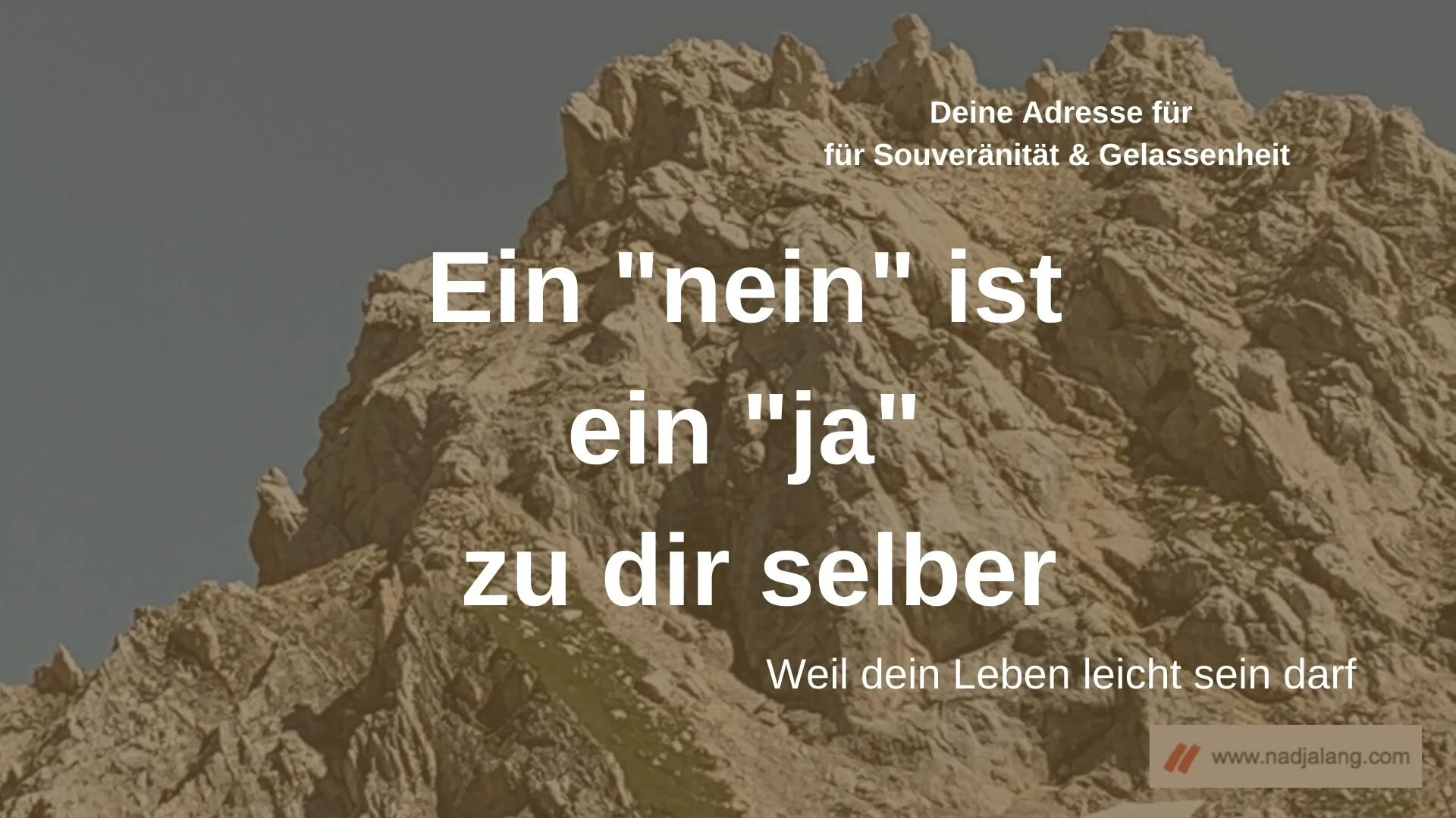 #154  Bild ein nein ist ein ja zu ndir selbst.jpg
