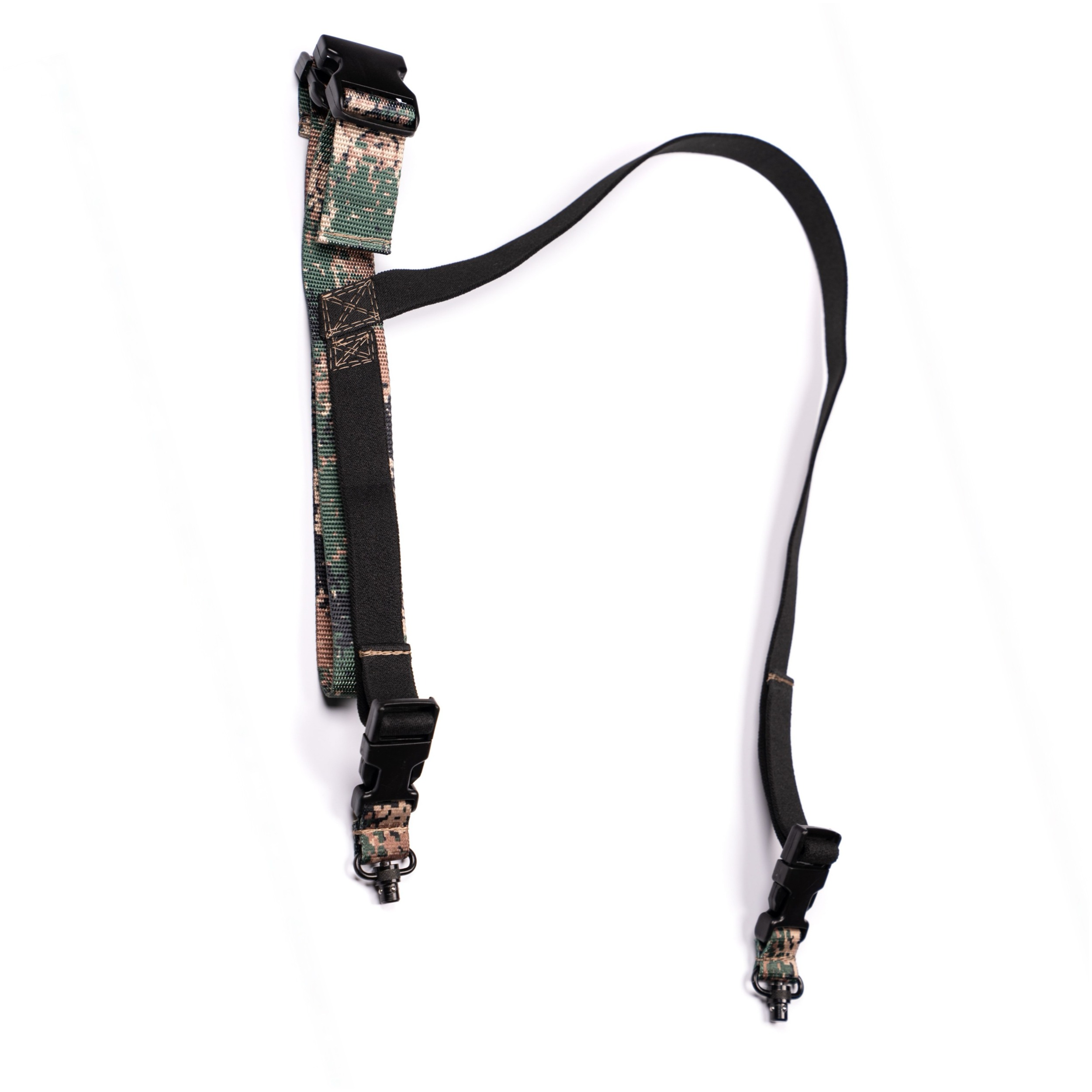 Jarhead QD Sling with 1250 ft-lb mil-spec webbing & USA-made buckles. Tactical sling trusted by law enforcement, military & Airsoft.
