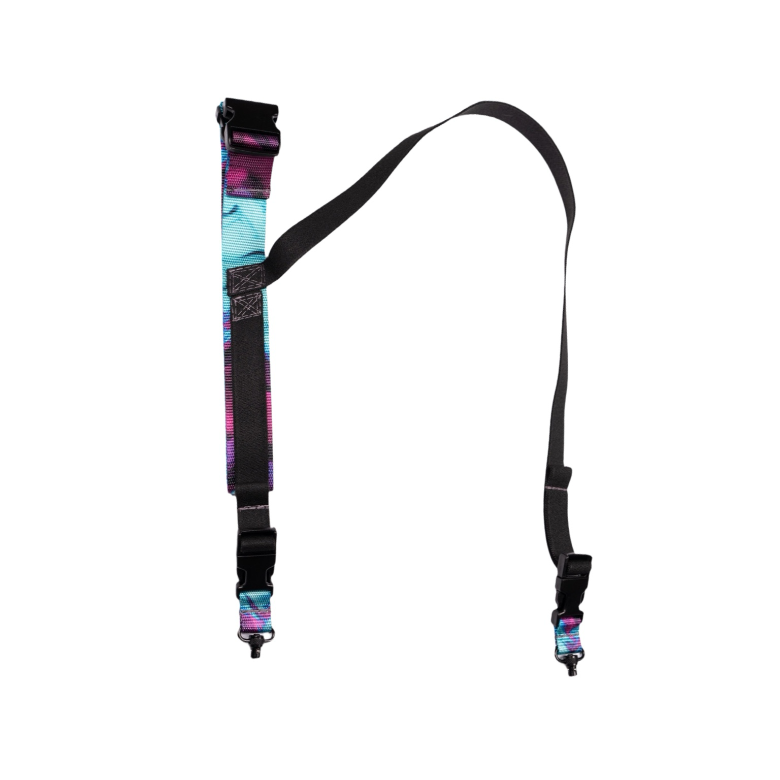 Purple QD Sling with 1250 ft-lb mil-spec webbing & USA-made buckles. Tactical sling trusted by military, law enforcement & Airsoft players.