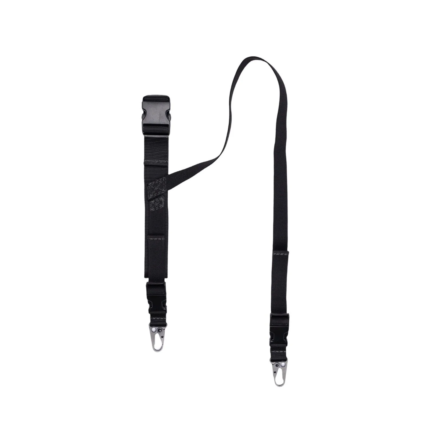Black HK Sling with mil-spec 1250 ft-lb webbing, USA-made buckles & HK clips. Premium tactical sling trusted by military, SWAT & law enforcement.