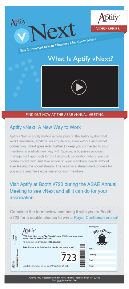 Video Email Template Design