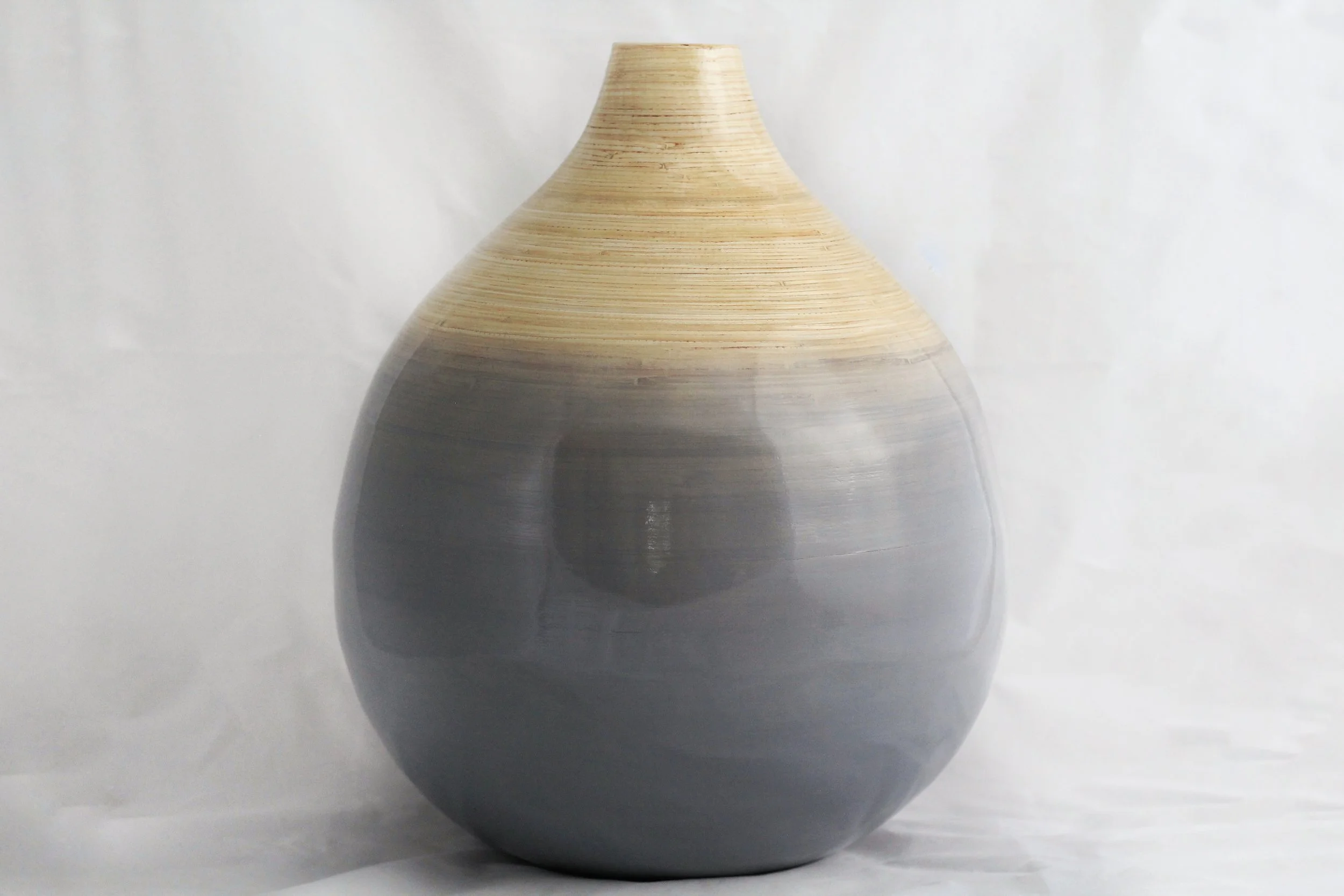 Small Bamboo Floor Vase