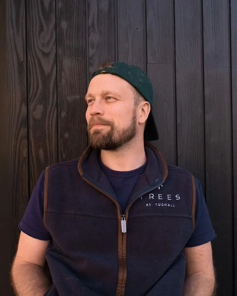 Wim Stevenson, Trees at Tughall owner