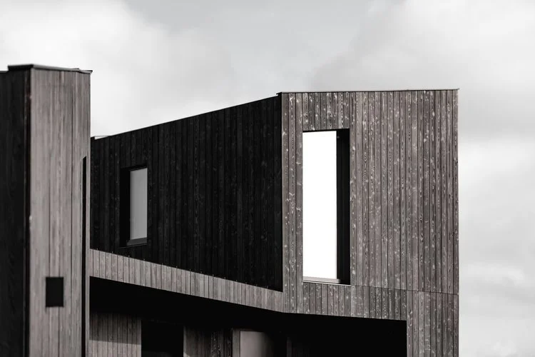 Koto burnt larch cladding