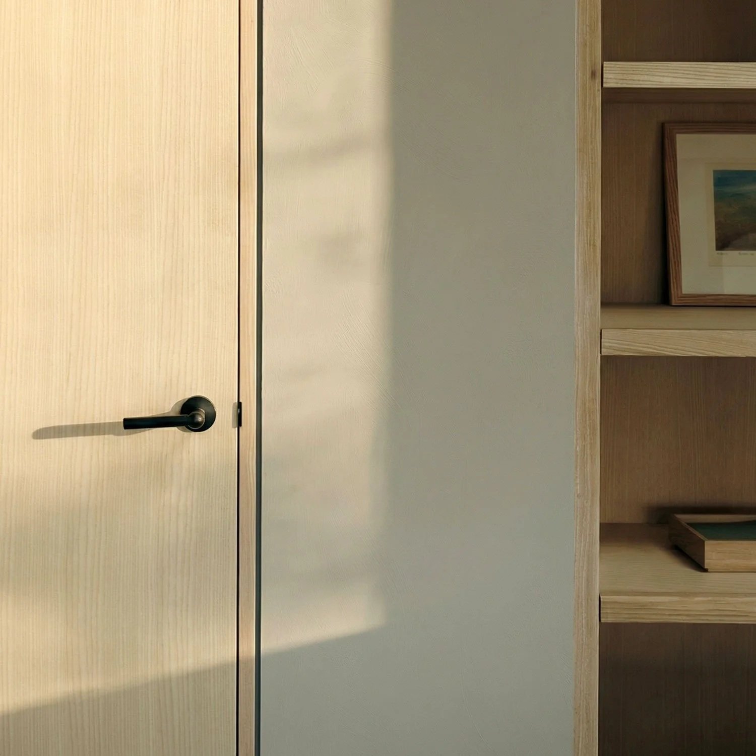 Bespoke joinery details at Cornwall Barn