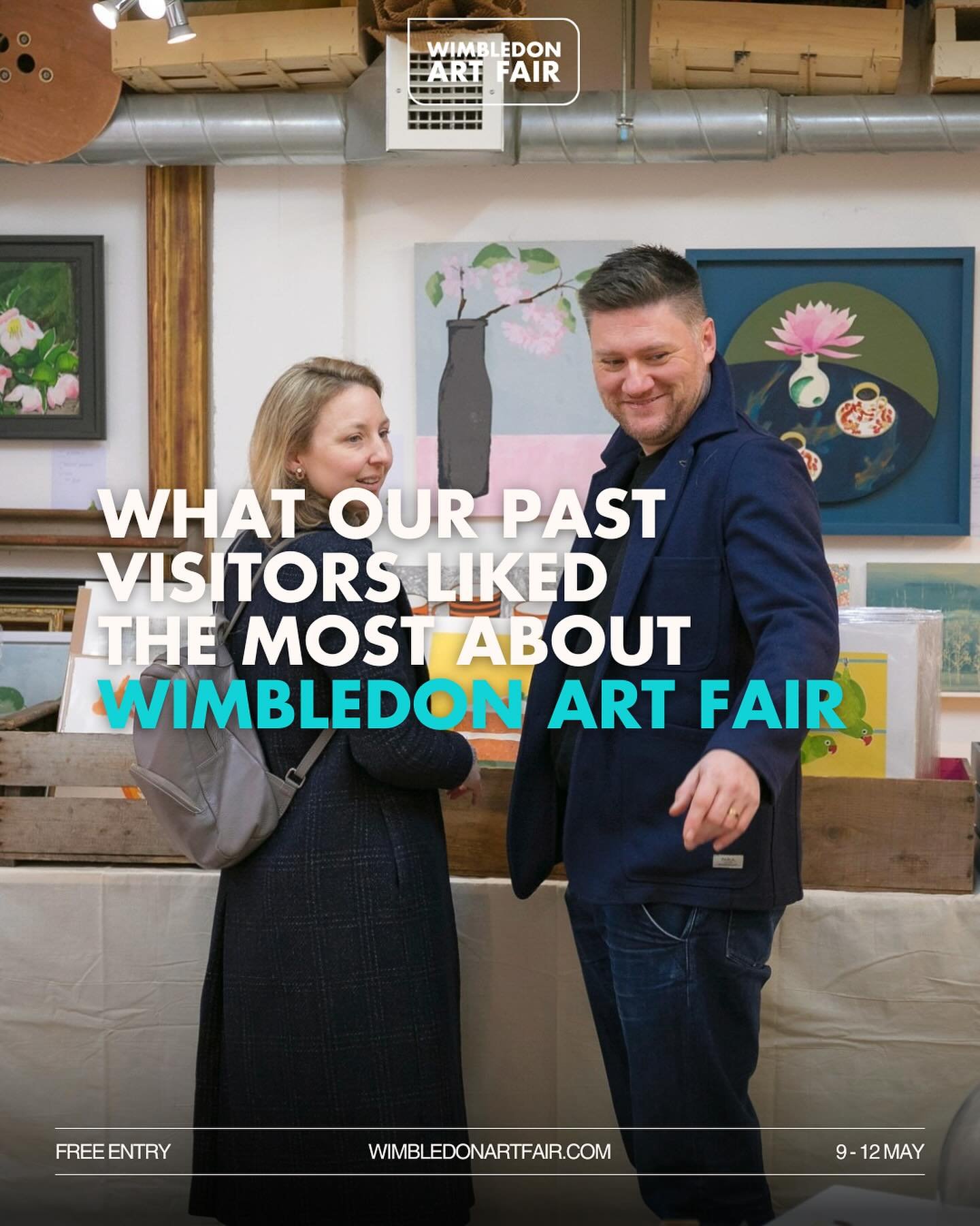 The people have spoken 🙌

Following the resounding success of our last #WimbledonArtFair, with record-breaking attendance, we asked our fantastic visitors to share what stood out the most for them during their visit... and the feedback was unanimous