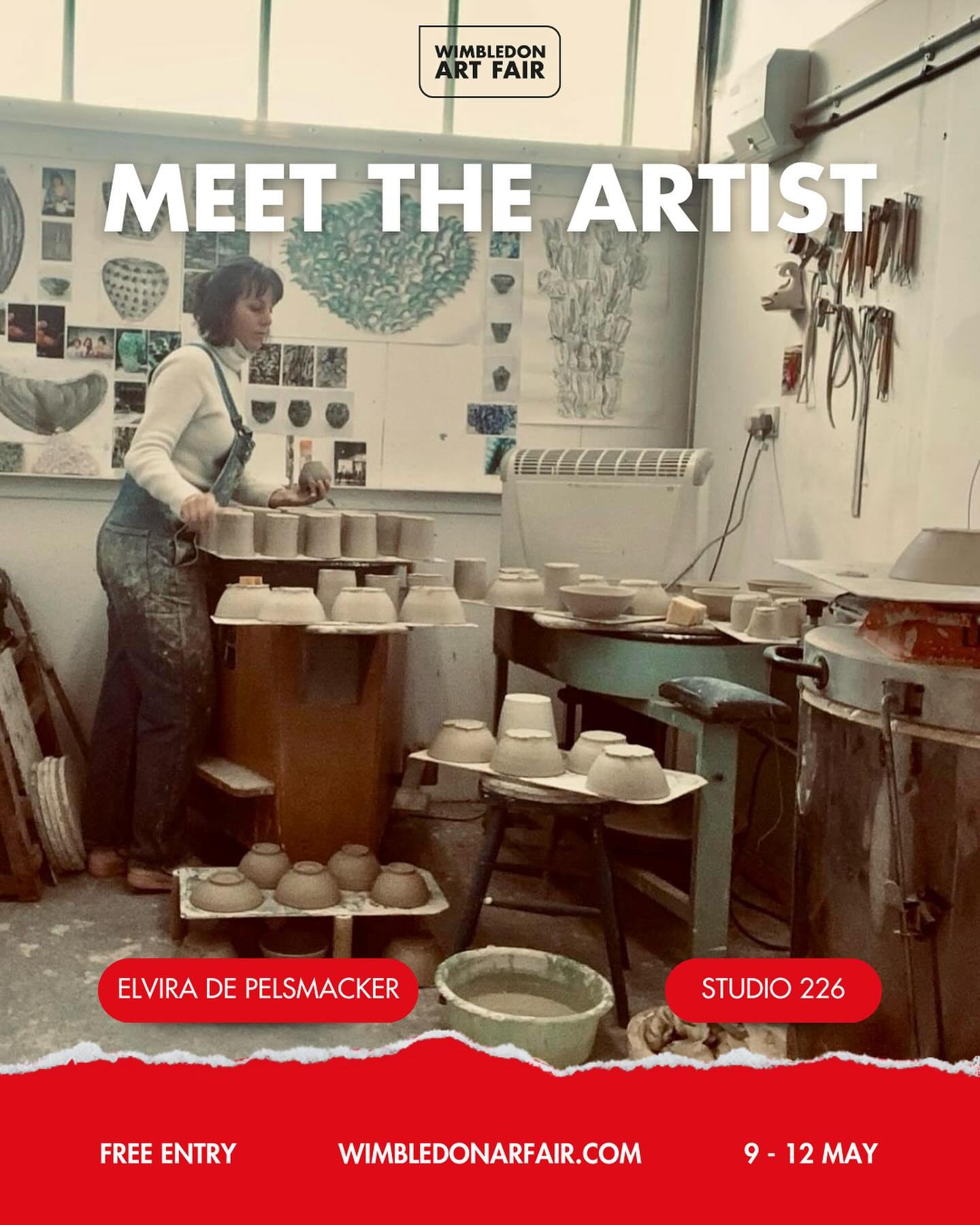 Meet Elvira De Pelsmacker | Studio 226 🔴

 Discover the captivating world of @elvira_genthof29, where monumental vase and wall sculptures come to life with a focus on textures and the glazing process. 🏺

Since her graduation in 2018, Elvira has emb