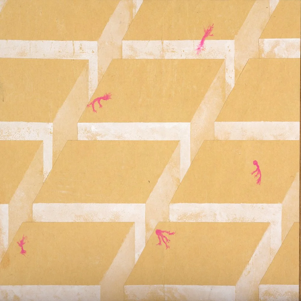 Wimbledon Art Fair logo with black background and red text.