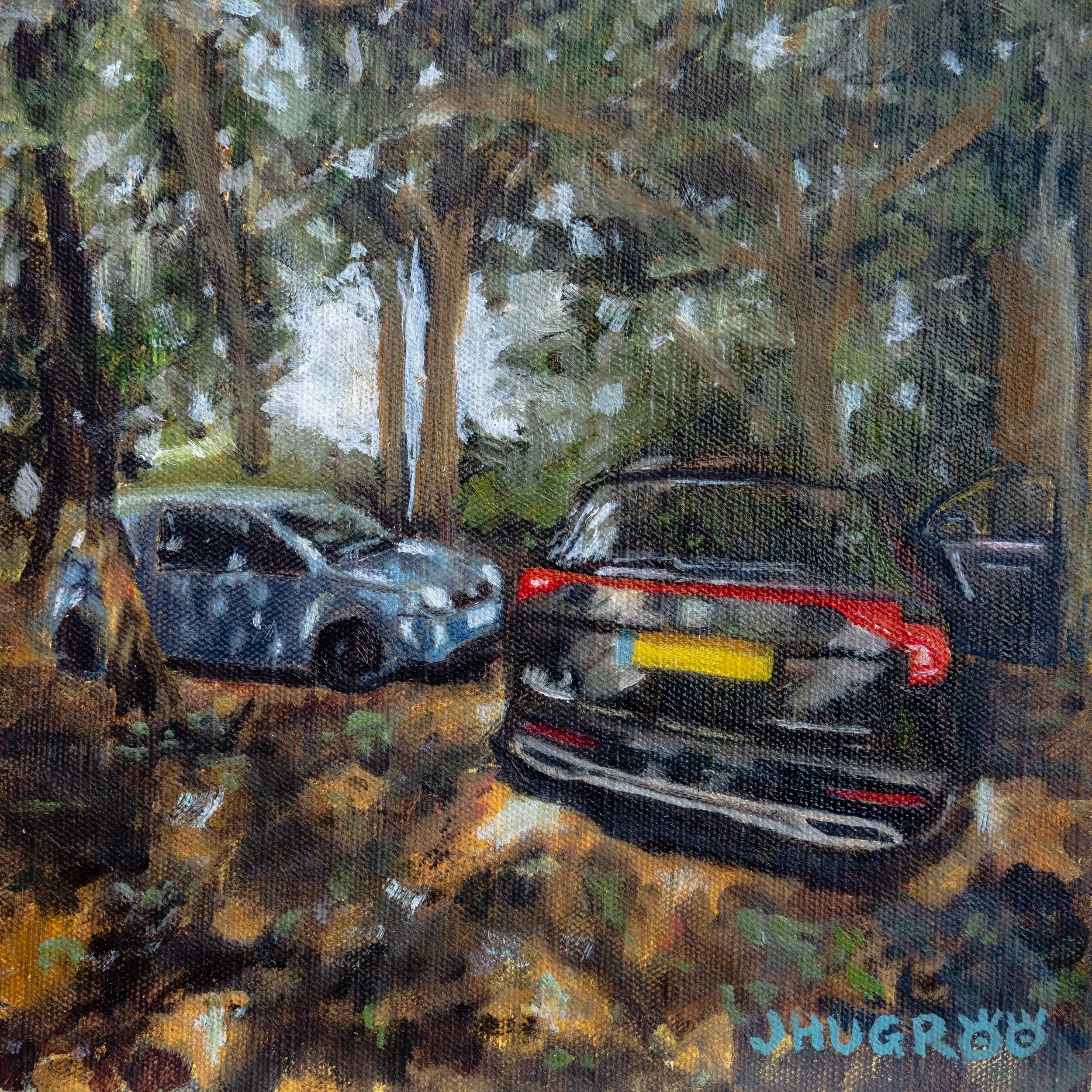 Wimbledon Art Fair logo in a black rectangle with a rounded blue border, featuring bold blue text reading 'WIMBLEDON ART FAIR'.