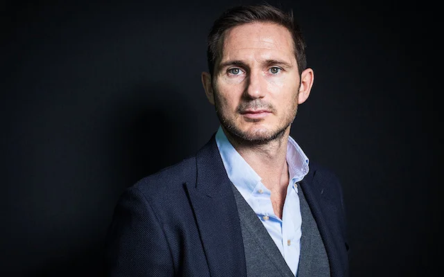 Frank Lampard. At Barclays HQ, London. 29/3/18