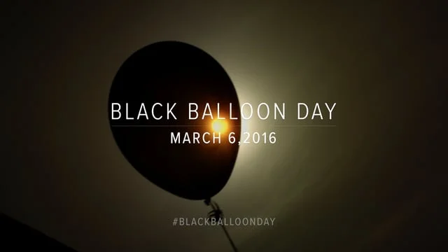 Black Balloon Day