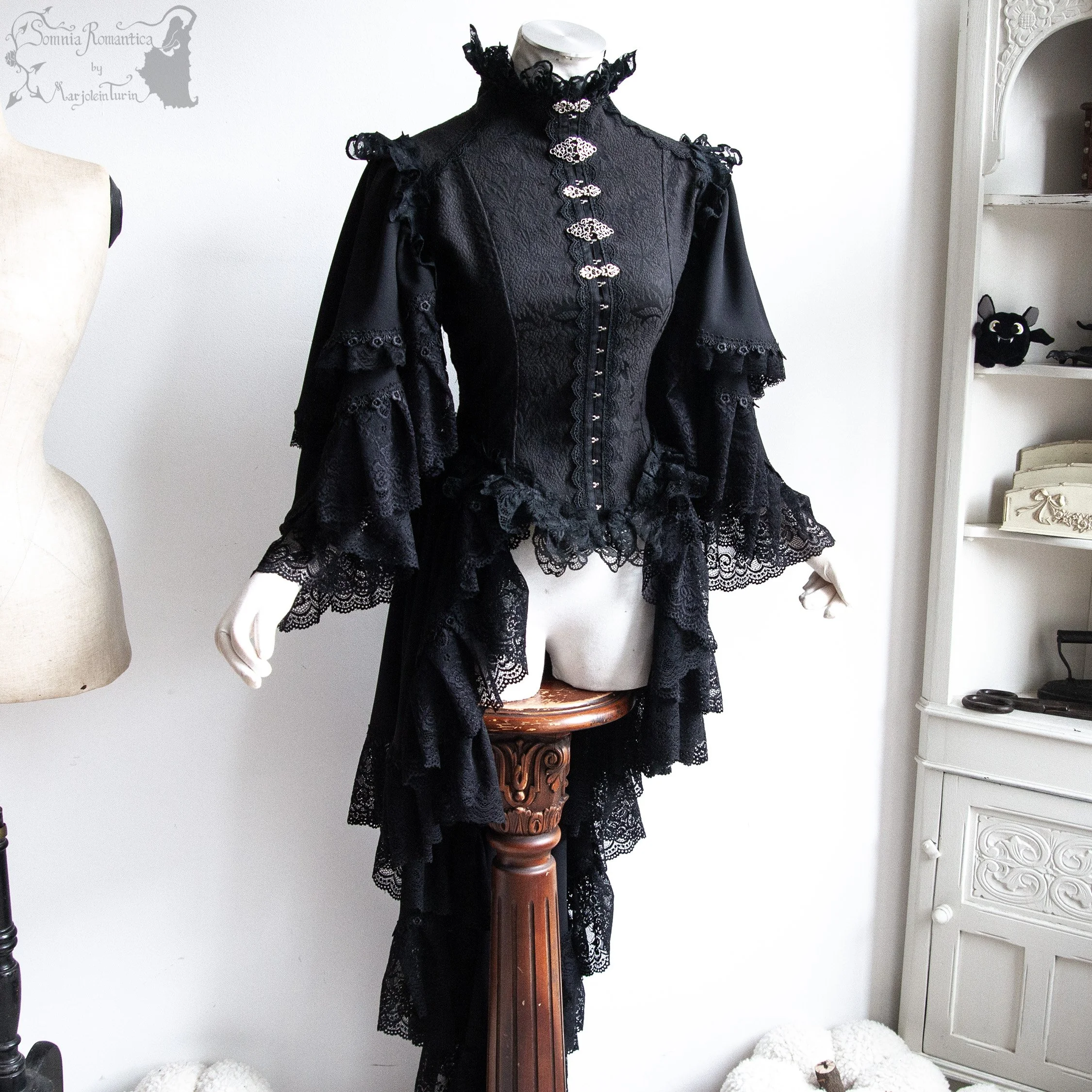 Dress black, (S-)M, collection Adorned Ghost 2026