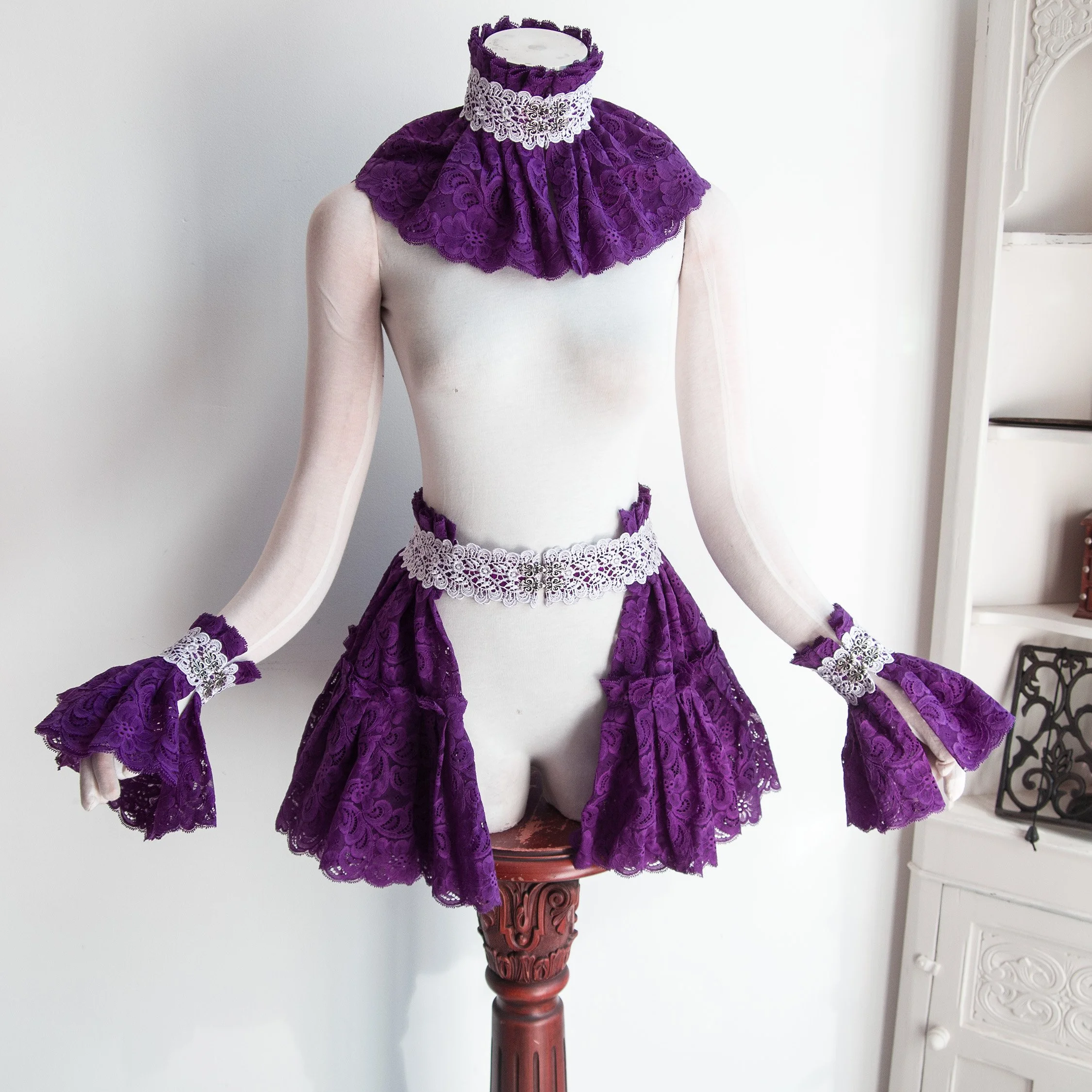 Four piece set purple white, S , Spring Blossom collection 2026