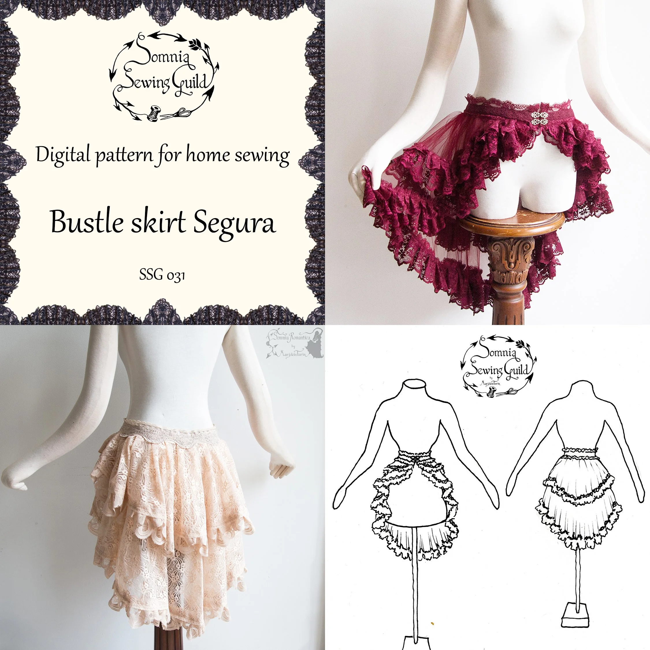 Bustle skirt Segura, will be €15 (20% off next two weeks!)